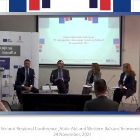 Državna pomoć i ekonomije Zapadnog Balkana: razmena iskustava tokom pandemije